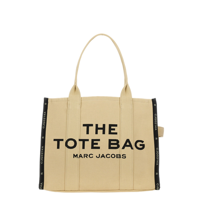 The Tote Bag Large Jacquard Tote - Warm Sand - Image 2