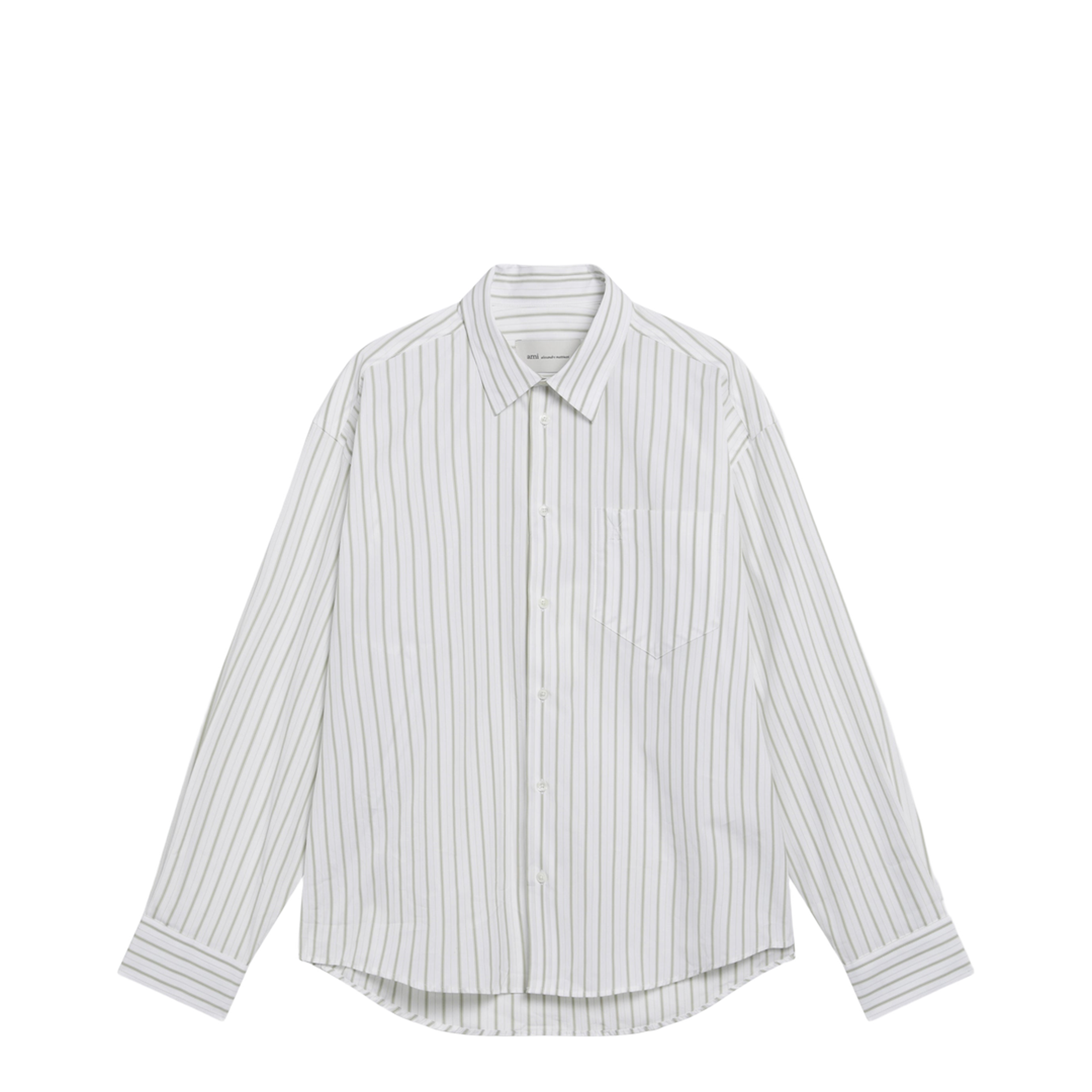 White Striped de Coeur Shirt - Image 1