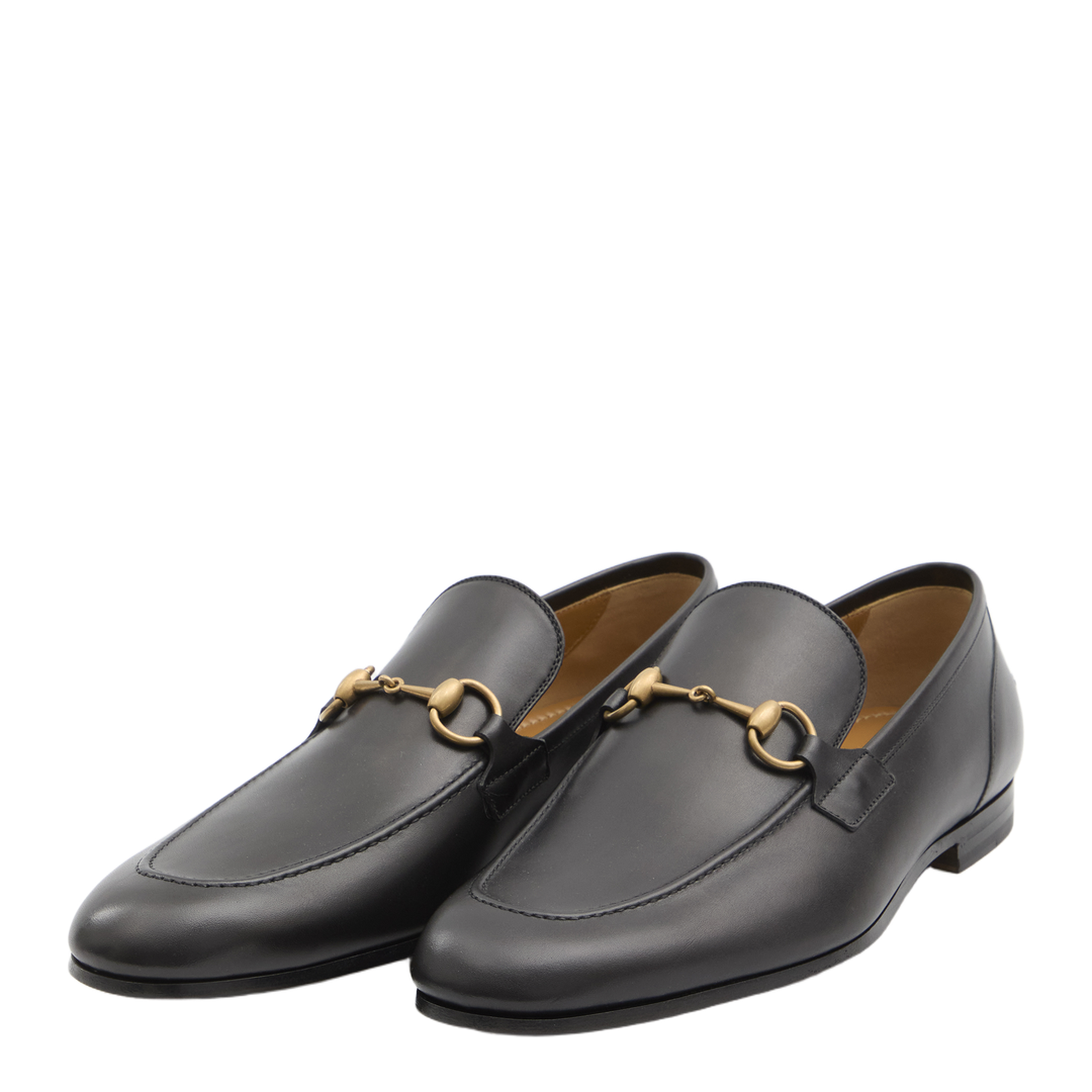 Black Leather Jordaan Loafer - Image 2