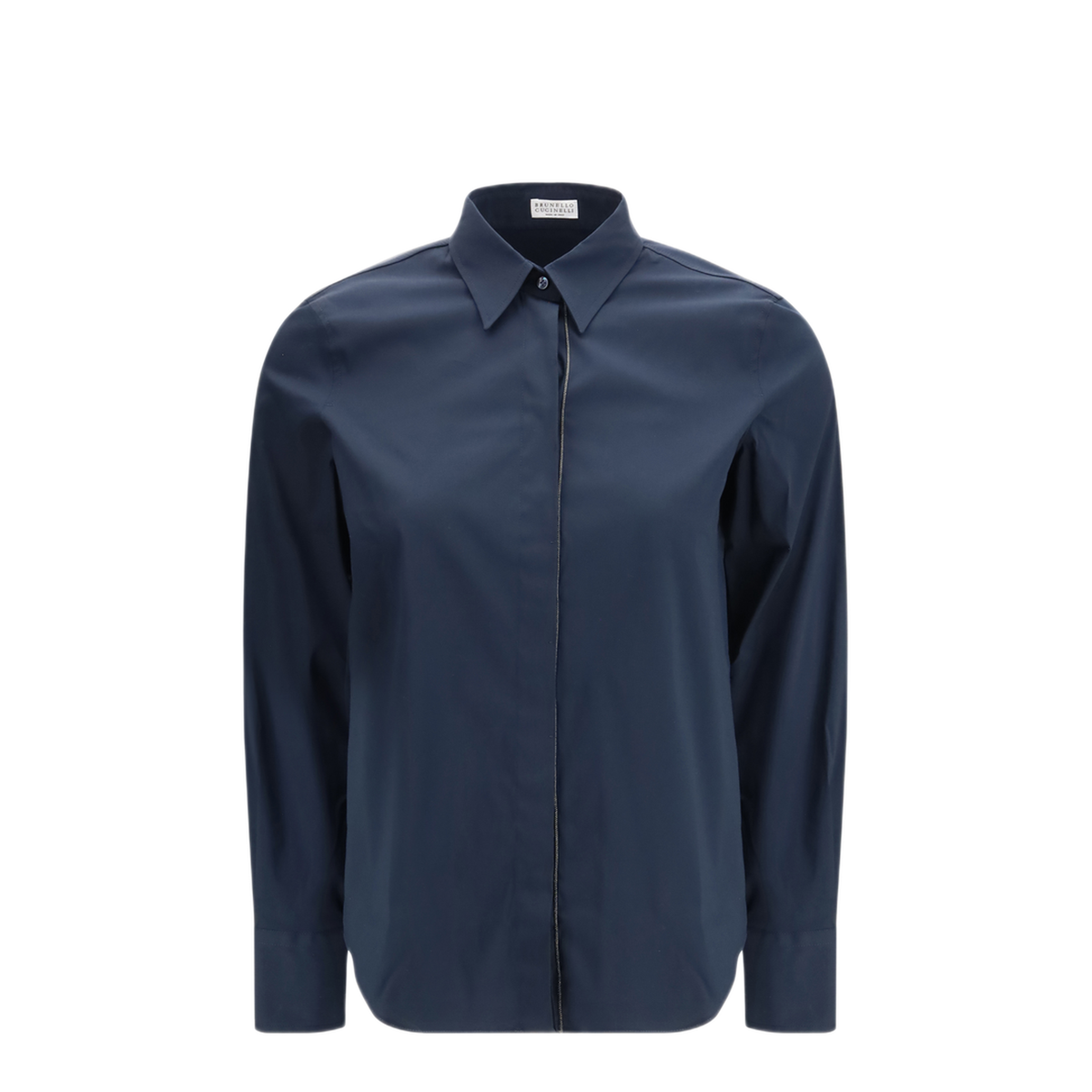 Cotton Shirt With Embellishments - Image 1