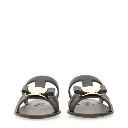 Black Leather Flats - Image 3