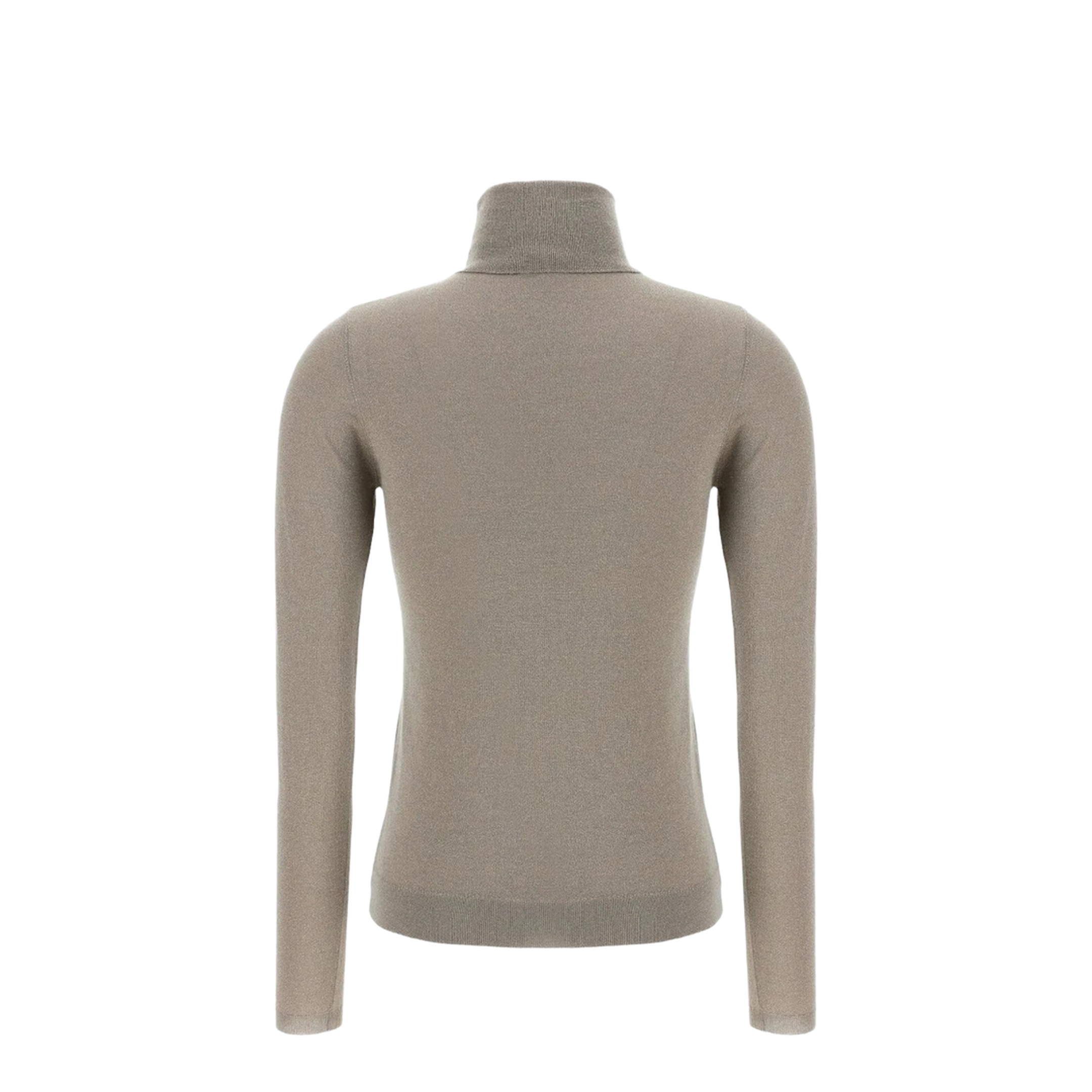 Sparkling Cashmere and Silk Lightweight Turtleneck Sweater - Image 2