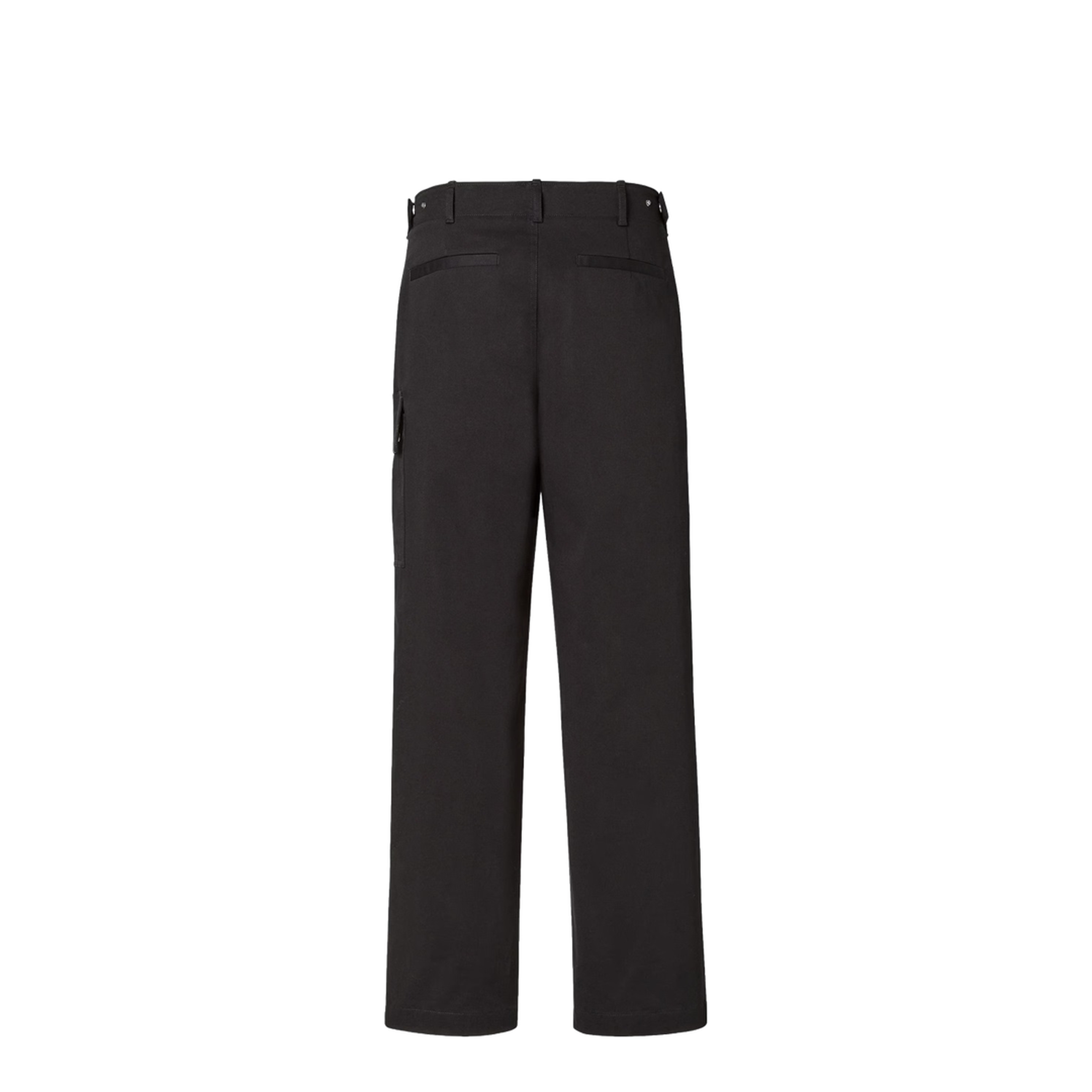 Black Gabardine Trousers - Image 3