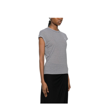 Striped Viscose T-Shirt - Image 5