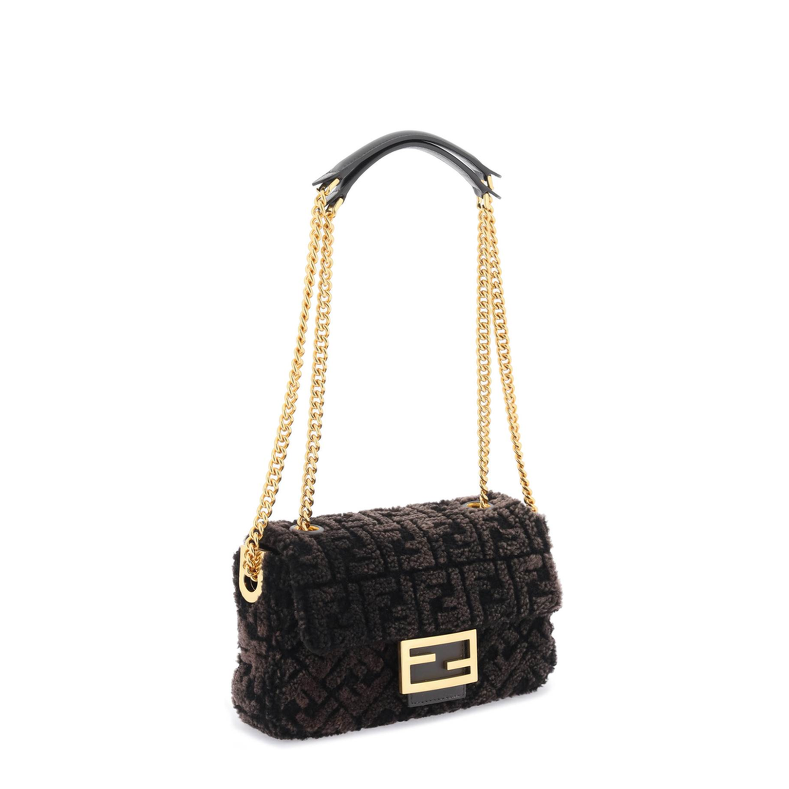 Baguette Chain Midi
Dark Brown Soft Sheepskin Bag - Image 5