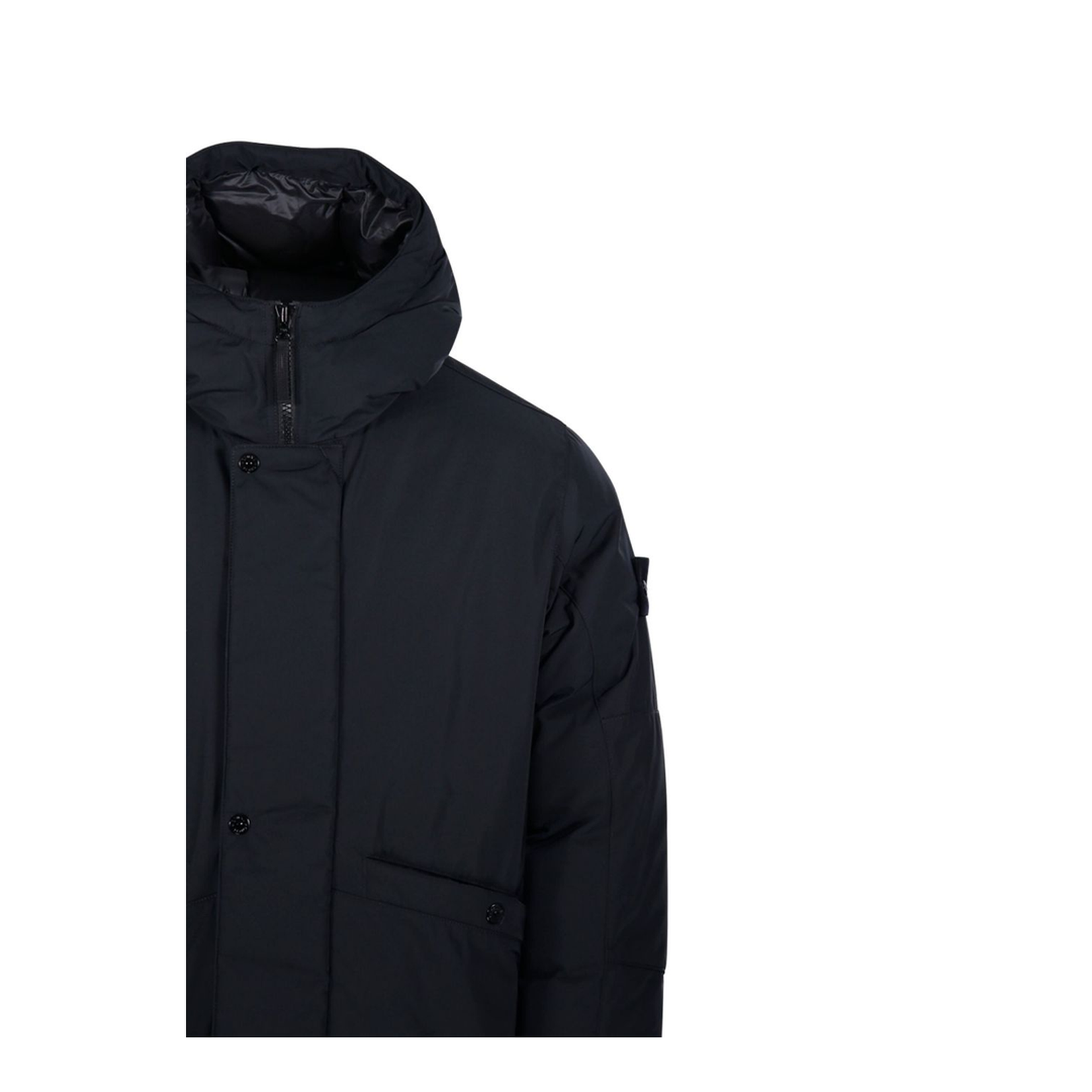 Hooded Down Parka with Anti-Drop and Multi-Pocket Design - Image 3