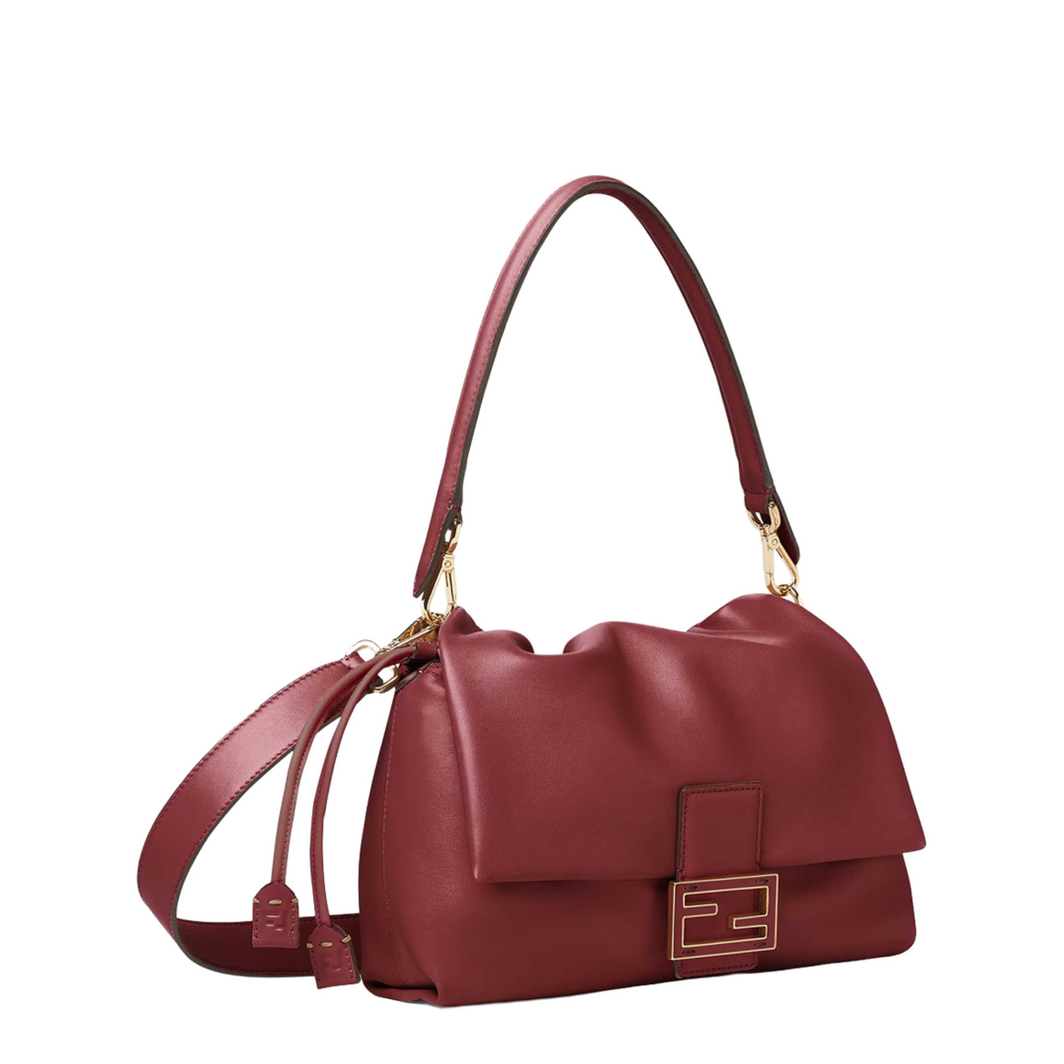 Mamma Baguette Medium Nappa Leather Bag - Image 3