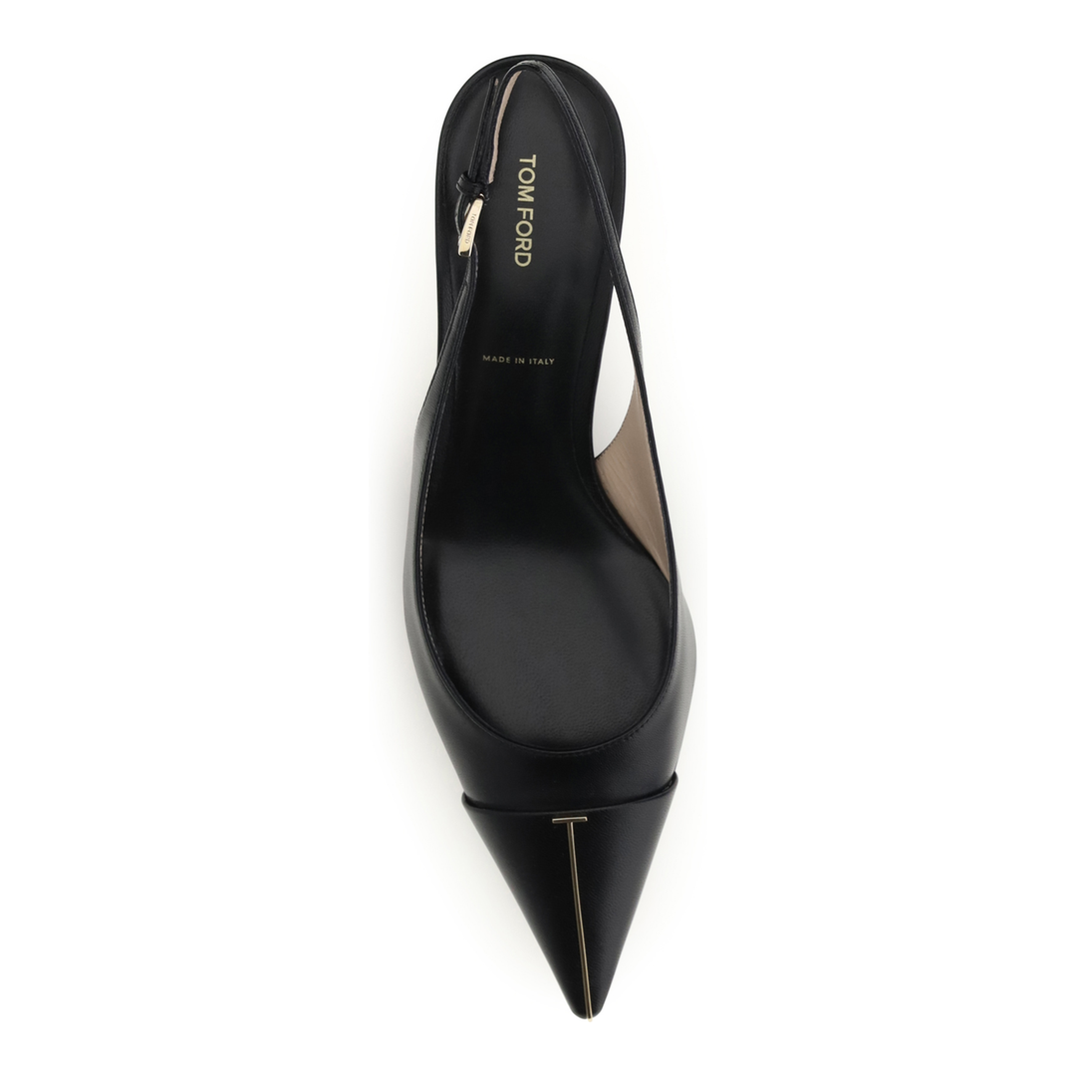 Leather Slingback Pumps - Image 4