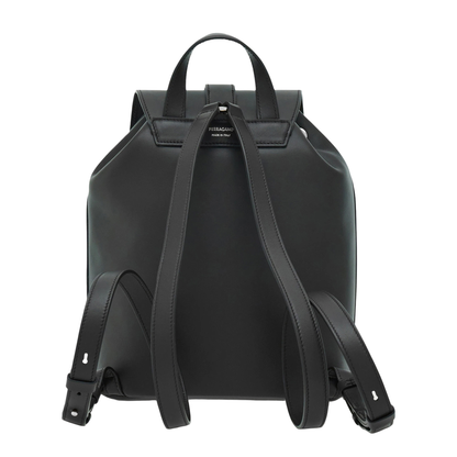 Hug Buckle Calfskin Backpack - Nero - Image 2
