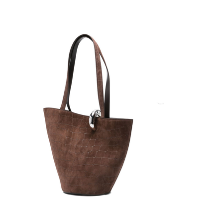 Medium Asymmetric Bucket Bag - Image 2
