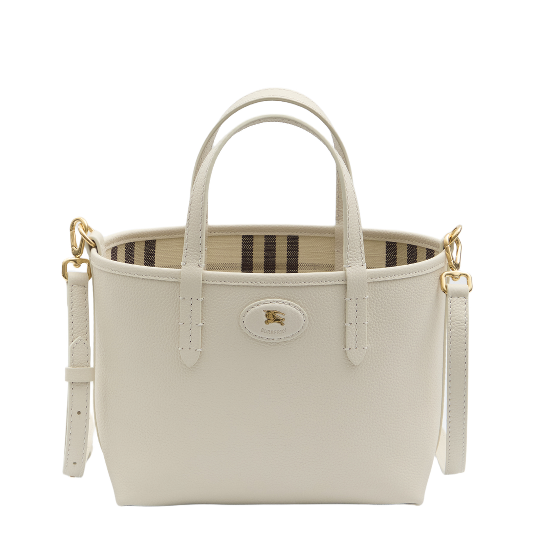 Ivory Mini Bloomsbury Reversible Handbag - Image 1