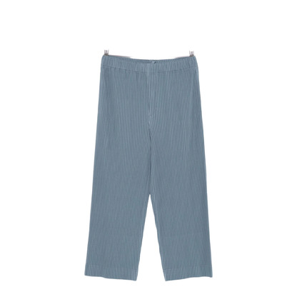 Pleated Design Cropped Pants - Image 1