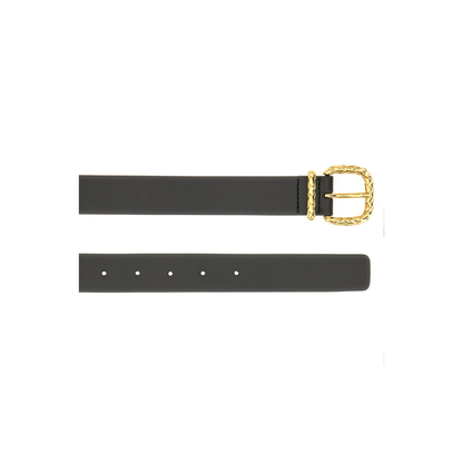 Coaxial Loop Belt in Black - Image 2