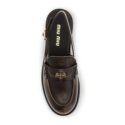 Buckled Leather Loafers - Image 4