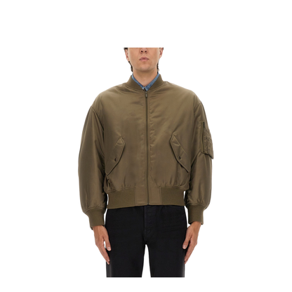 Water-Repellent Bomber Jacket - Image 1