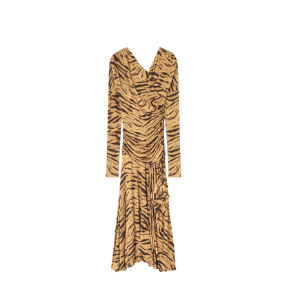 Long Dress with Zebra Print - Image 1