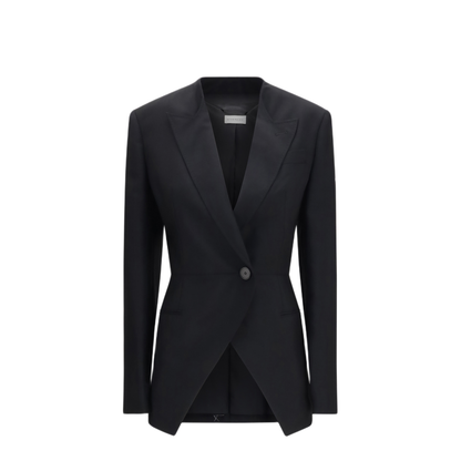 Cut Out Double Breasted Blazer - Image 1