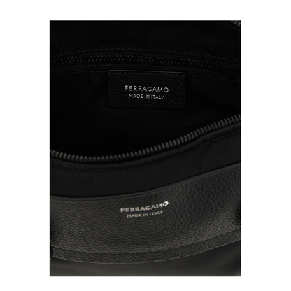 Crossbody Bag with Gancini Buckles - Image 4