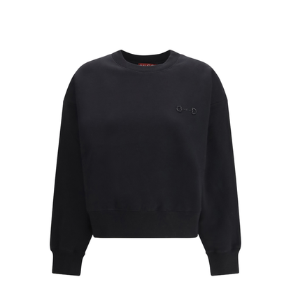 Brushed Cotton Jersey Sweatshirt - Image 1