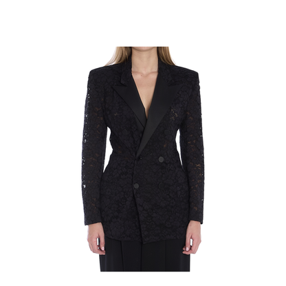 Tuxedo Jacket in Guipure - Image 1