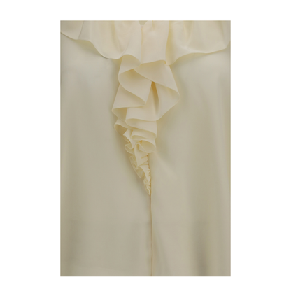 Ruffled V-Neck Shirt - Image 3
