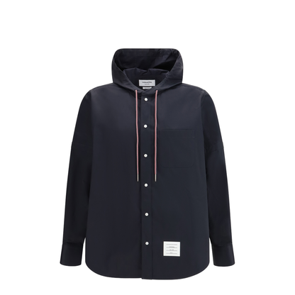 Nylon Cotton Hooded Jacket - Image 1