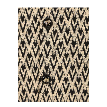 Jacquard Cotton Blend Jacket - Image 4