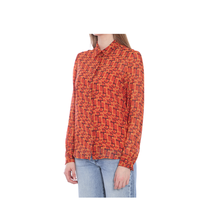 Printed Silk Blouse - Image 2