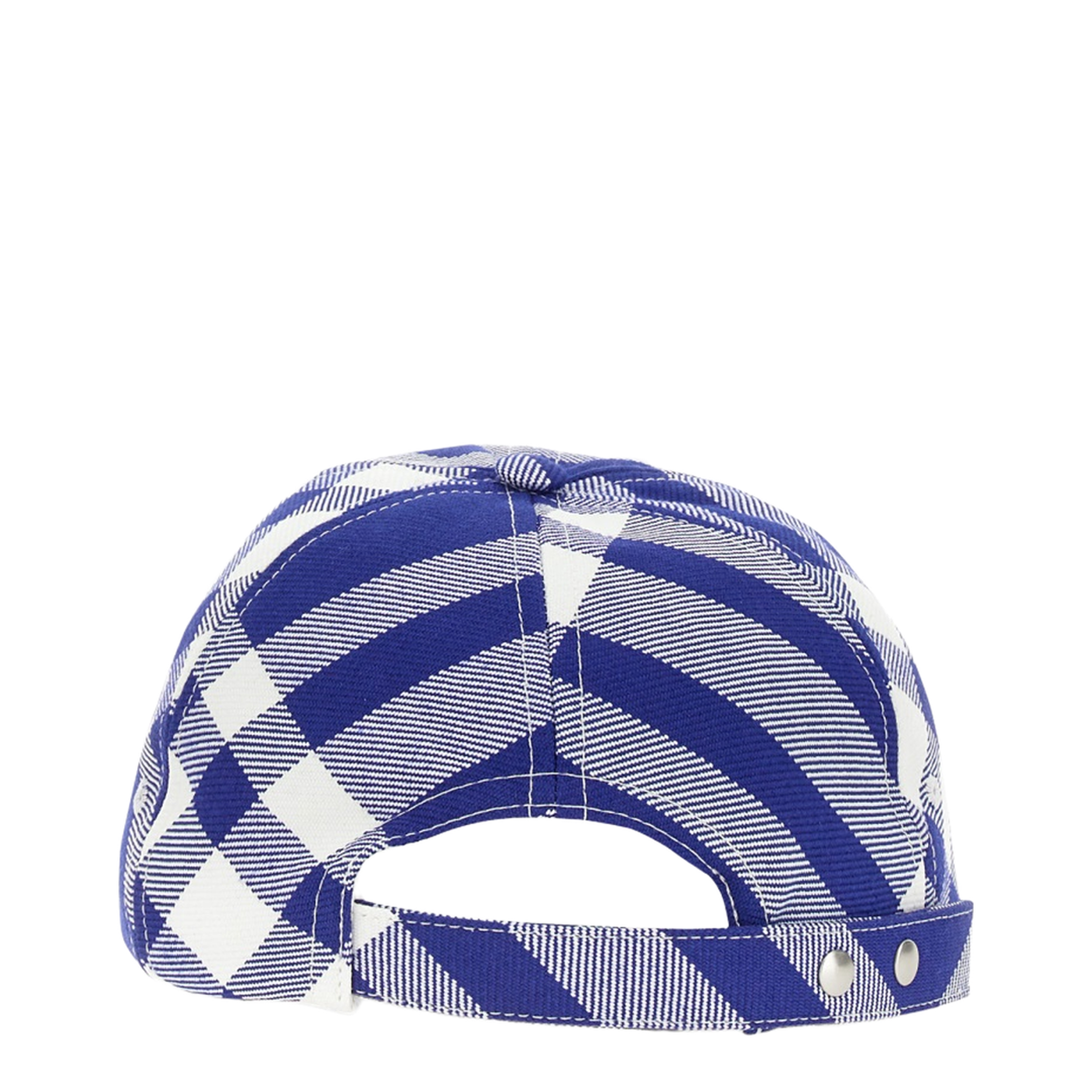 Baseball Cap with Tartan Pattern - Image 3