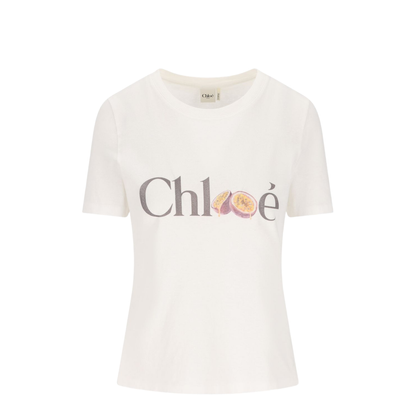 Baby Fit Logo T-Shirt in Cotton Jersey White - Image 1