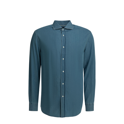 Long Sleeve Denim Shirt - Image 4