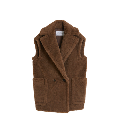 Alpaca and Wool Teddy Vest - Image 1