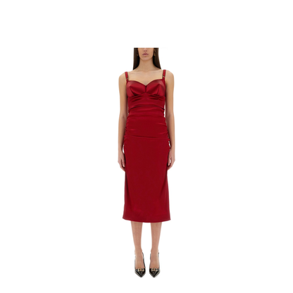 Longuette Dress with Cone Cups - Image 1