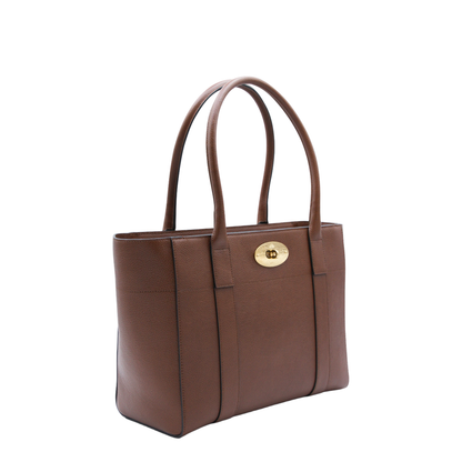 Bayswater 9 to 5 Small Classic Grain Tote Bag - Oak Two-Tone - Image 3
