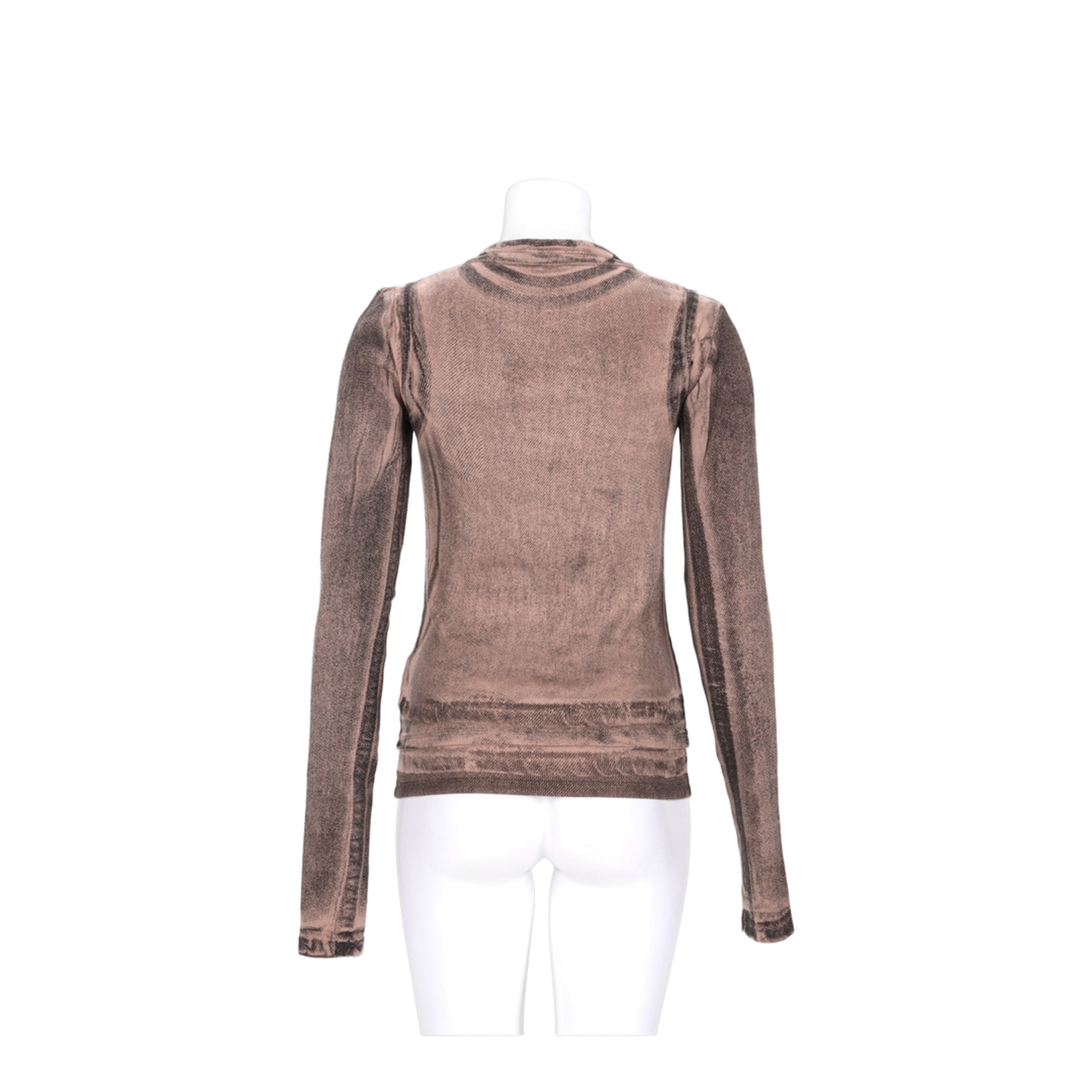 Layered T-Shirt with Print - Image 2