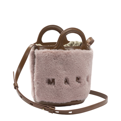 Tropicalia Small Smooth Leather Handle Bag - Light Pink - Image 2