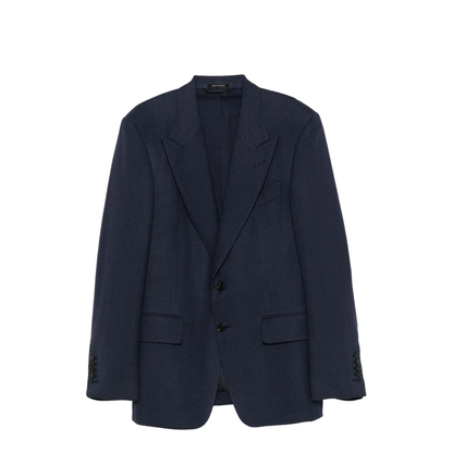Basket Weave Shelton Wool Jacket - Image 1