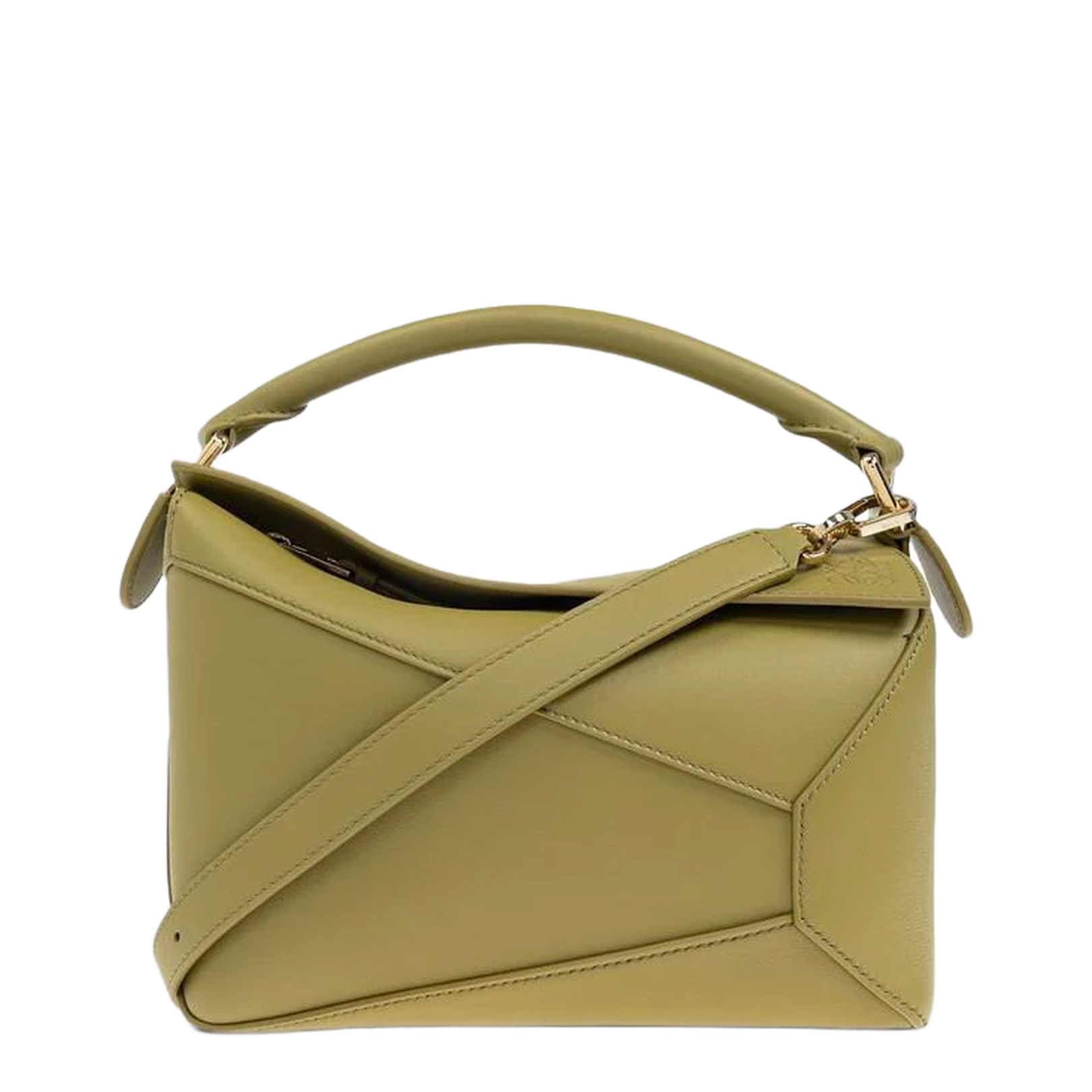 Puzzle Edge Small Bag Light Moss - Image 1