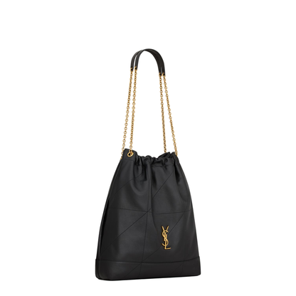 Jamie Large Nappa Bucket Bags - Black - Image 3