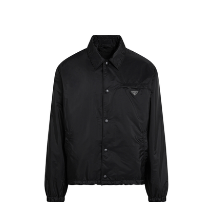 Black Re-Nylon Blouson Jacket - Image 1