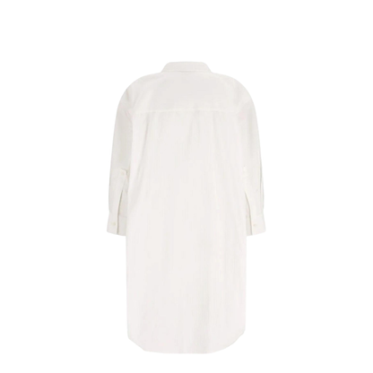 Draped Cotton Dress - Image 2