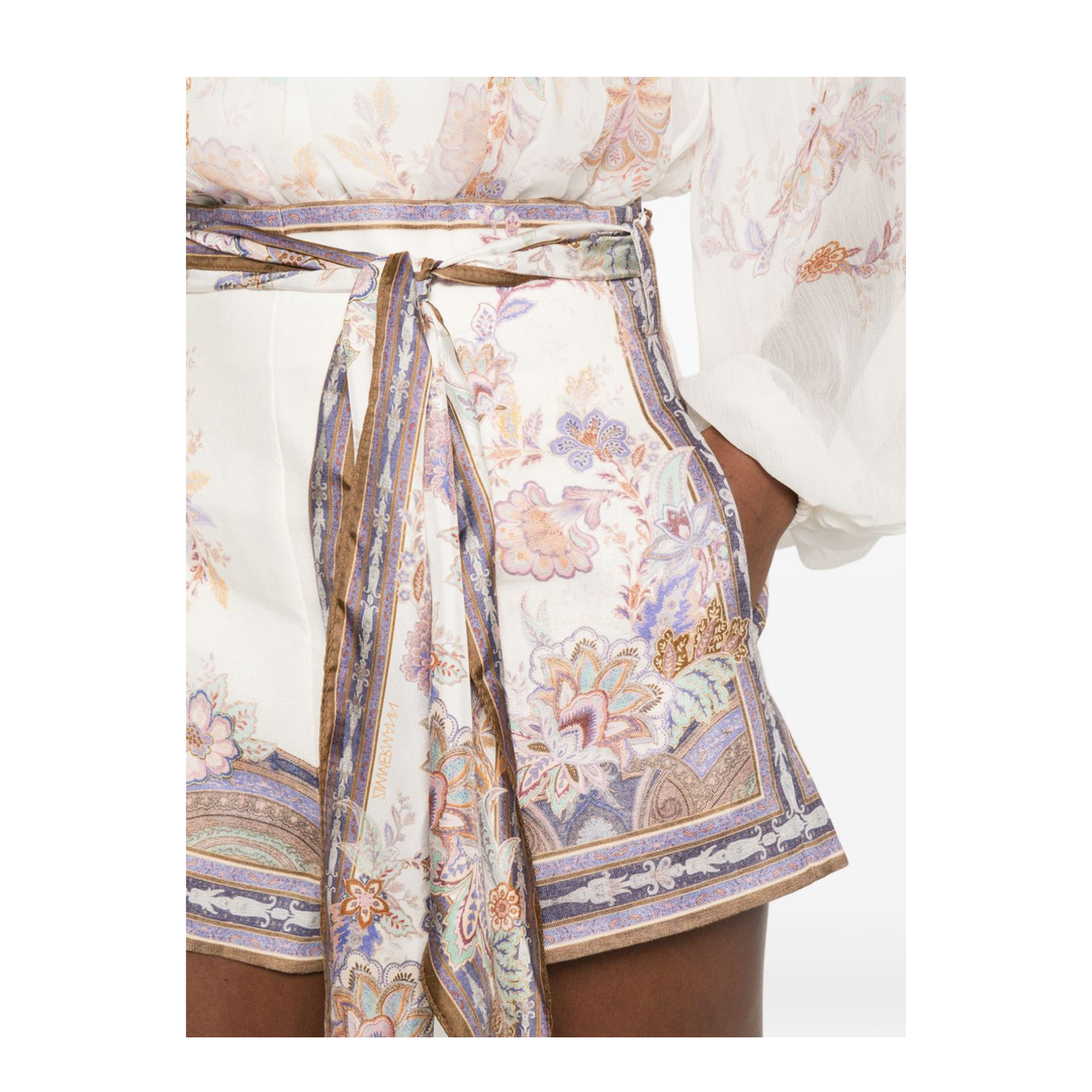 Luna Scarf Tie Short - Image 3