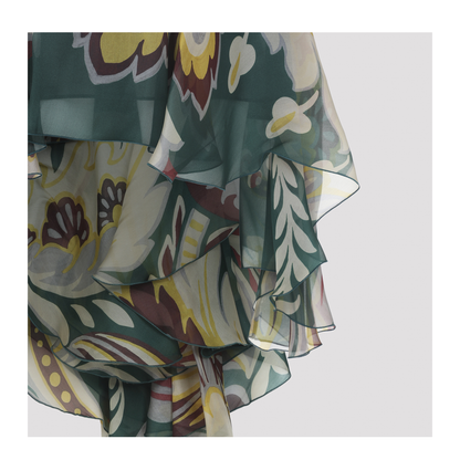 Asymmetric Mini Skirt - Image 5