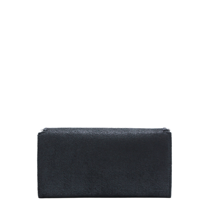 Falabella Matte Shaggy Deer Wallet-On-Chain Crossbody - Black - Image 5