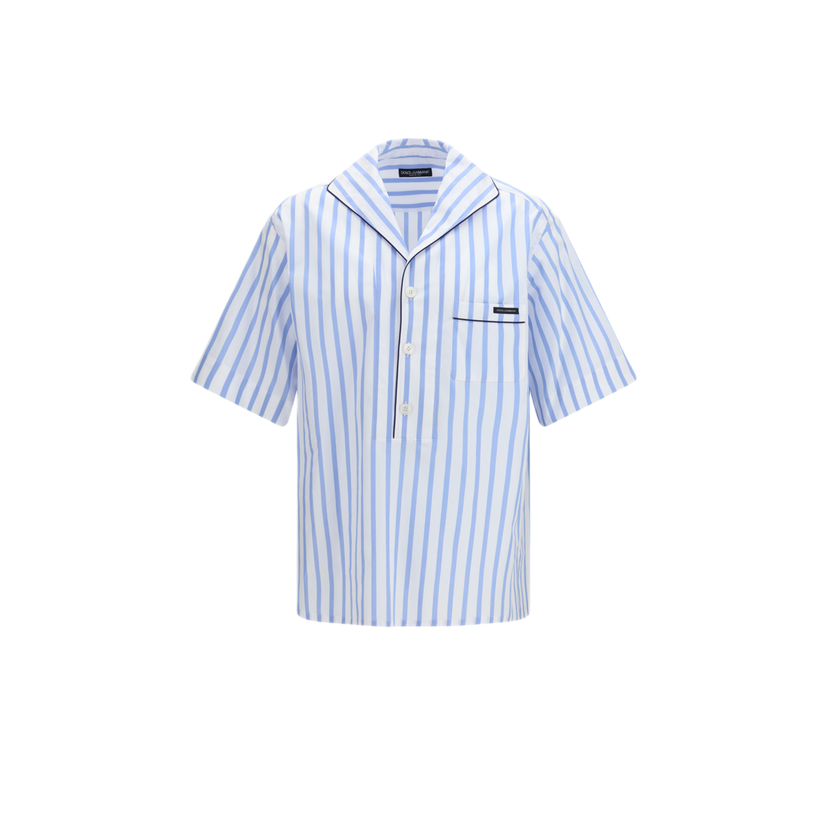 Short Sleeve Striped Shirt - Image 1