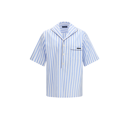 Short Sleeve Striped Shirt - Image 1