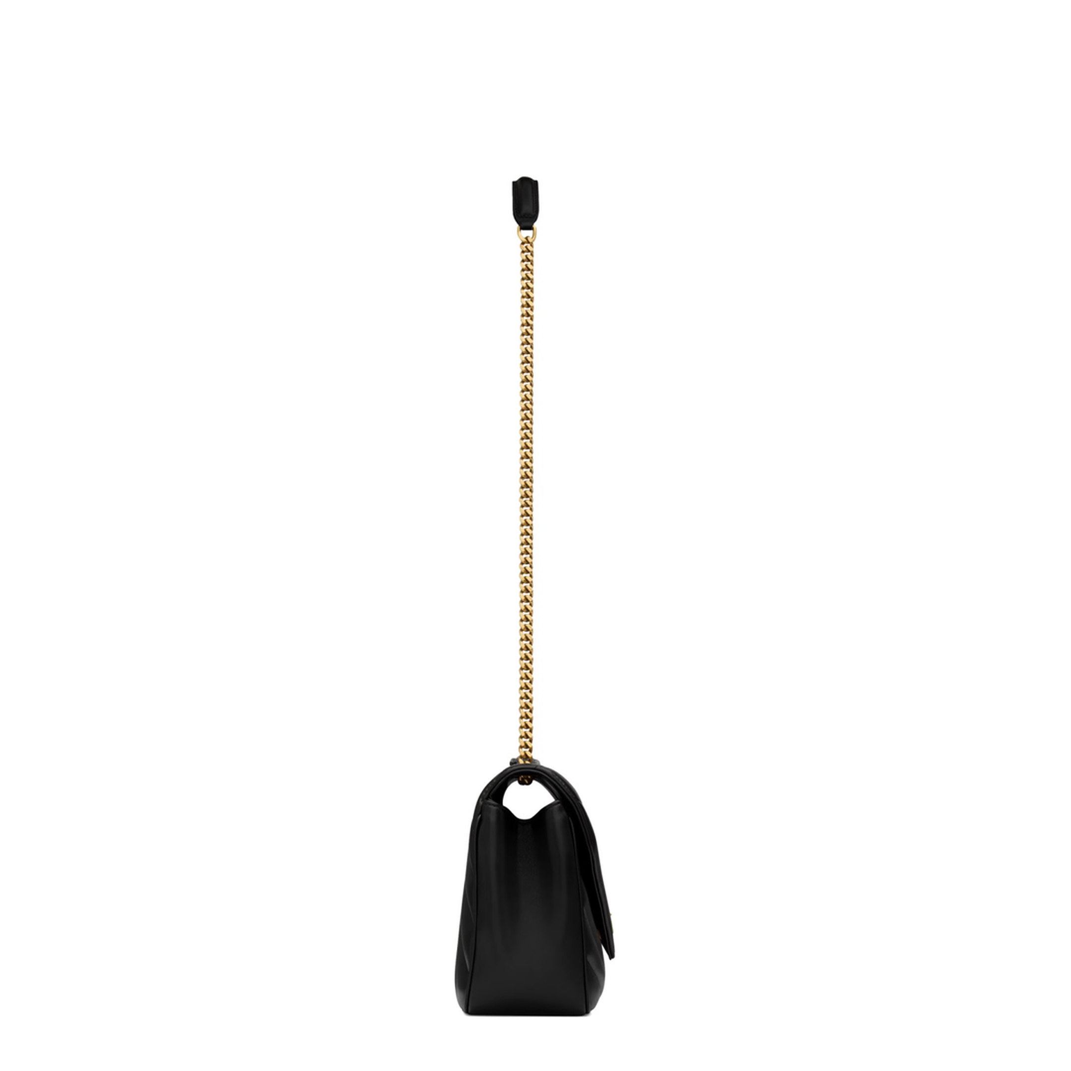 LOULOU Matelassé Lambskin Medium Shoulder Bags - Black - Image 7