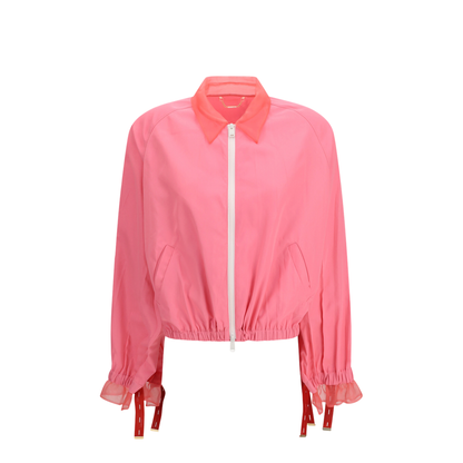 Bomber in Technical Viscose - Image 1