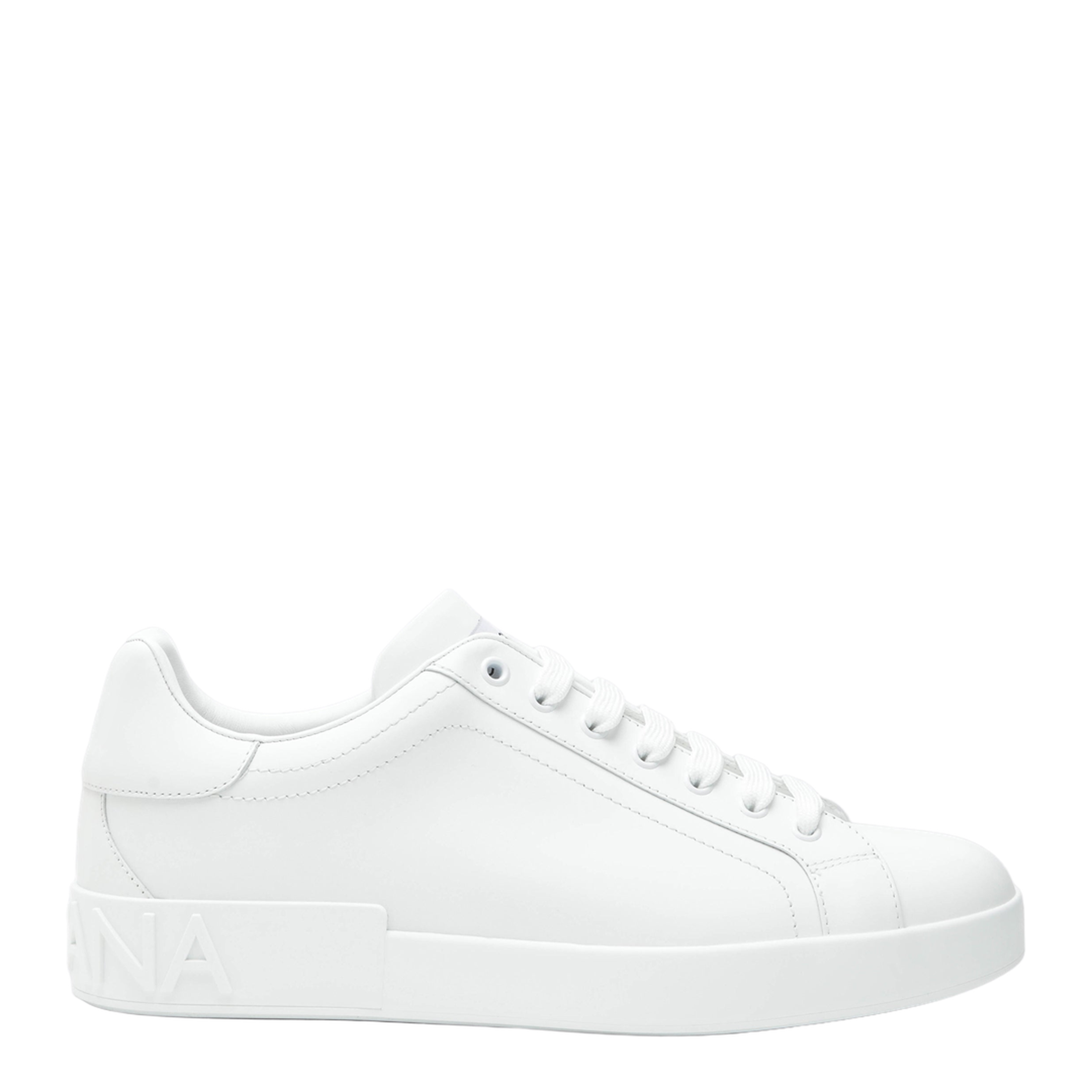 White Portofino Sneakers - Image 1