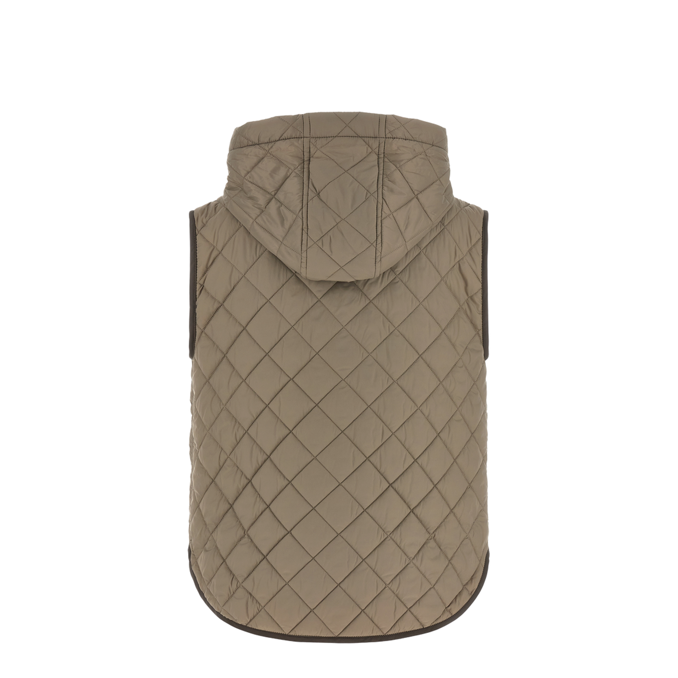 Women's Quilted Vest Gilet Gray - Image 2